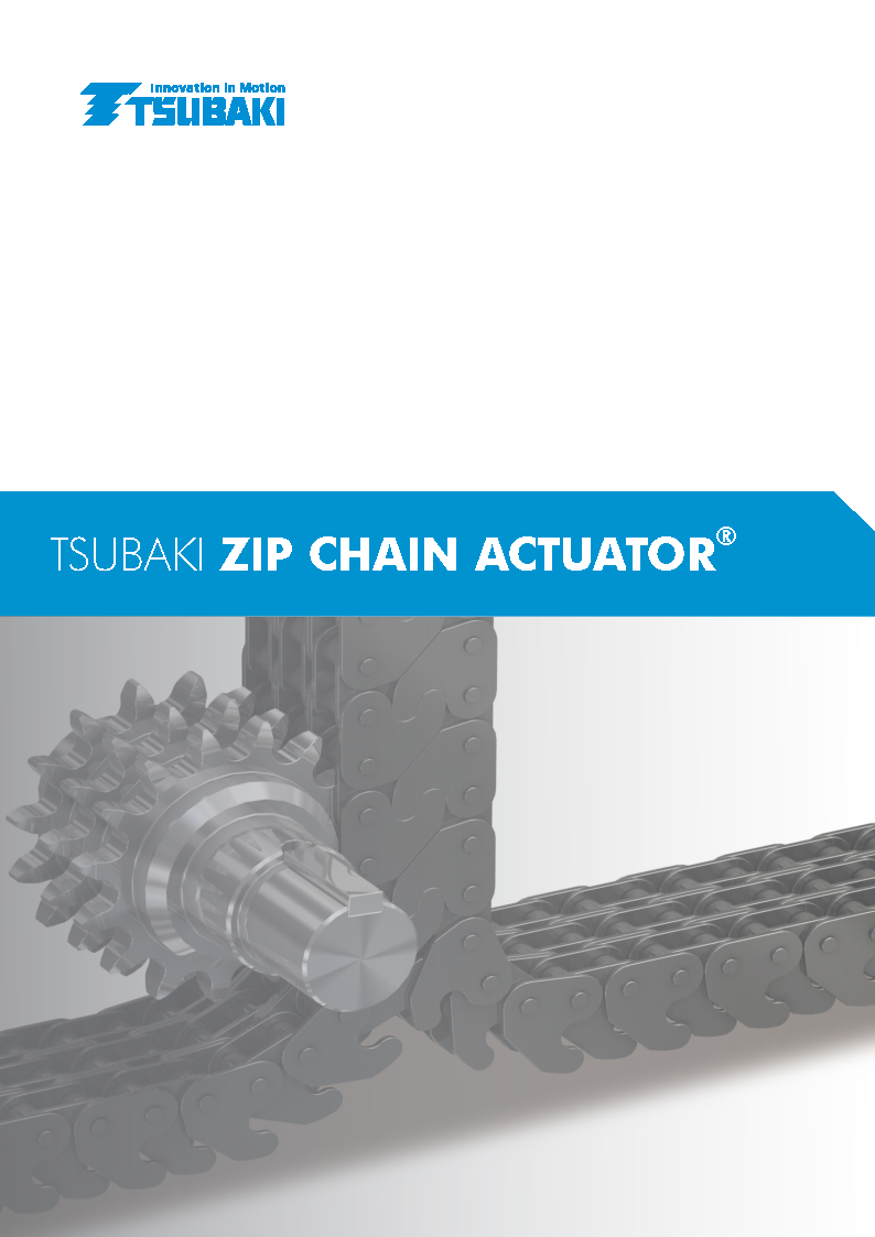 Capa Corrente Zip Chain - Brochura